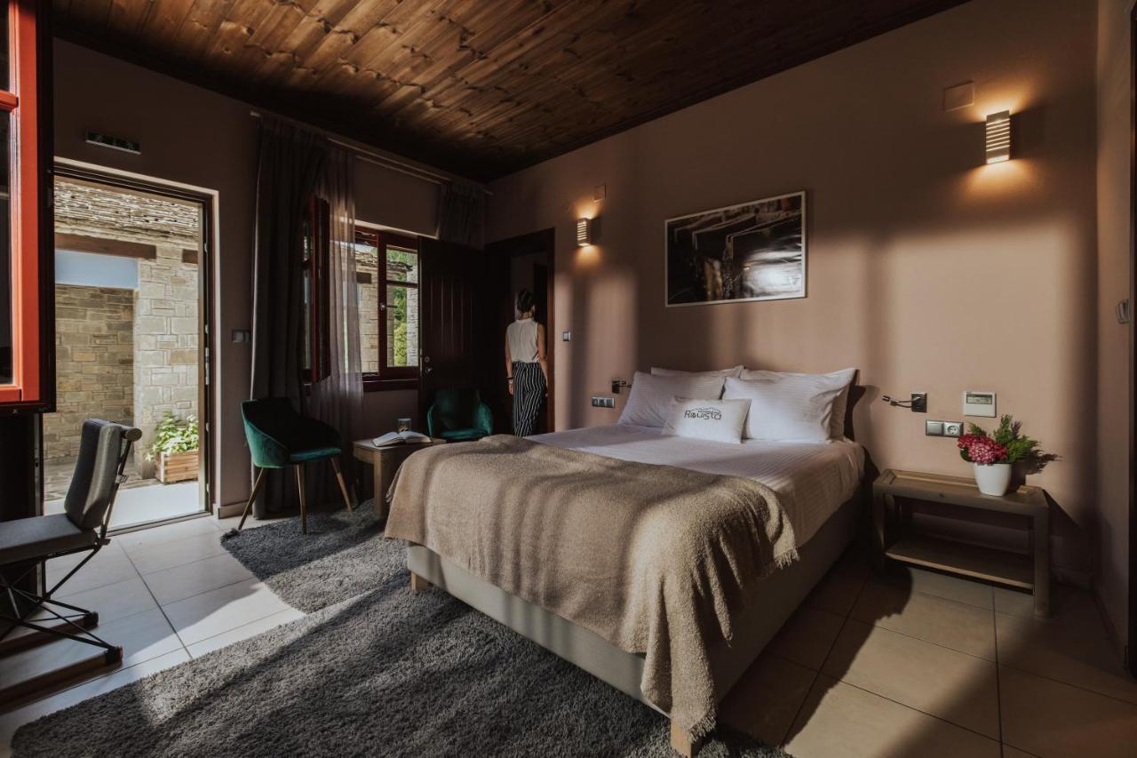 Rouista Tzoumerka Resort Vourgareli Oda fotoğraf