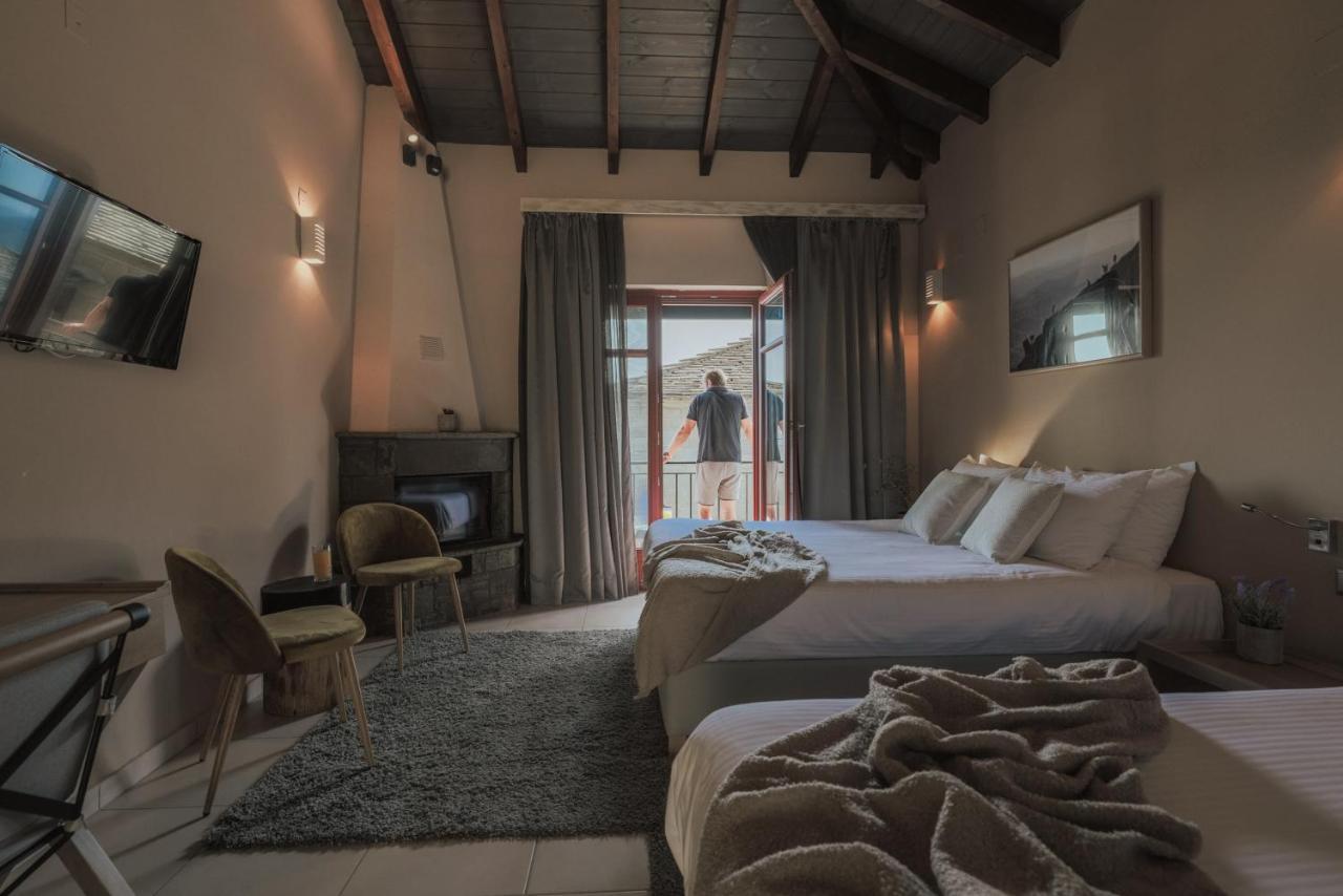 Rouista Tzoumerka Resort Vourgareli Oda fotoğraf