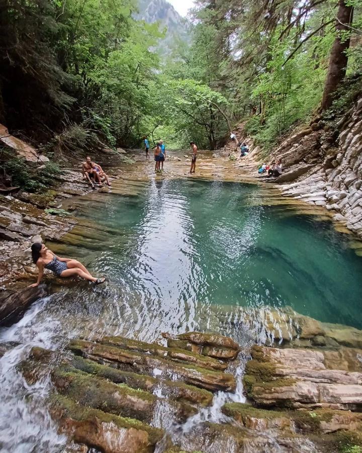 Rouista Tzoumerka Resort Vourgareli Dış mekan fotoğraf
