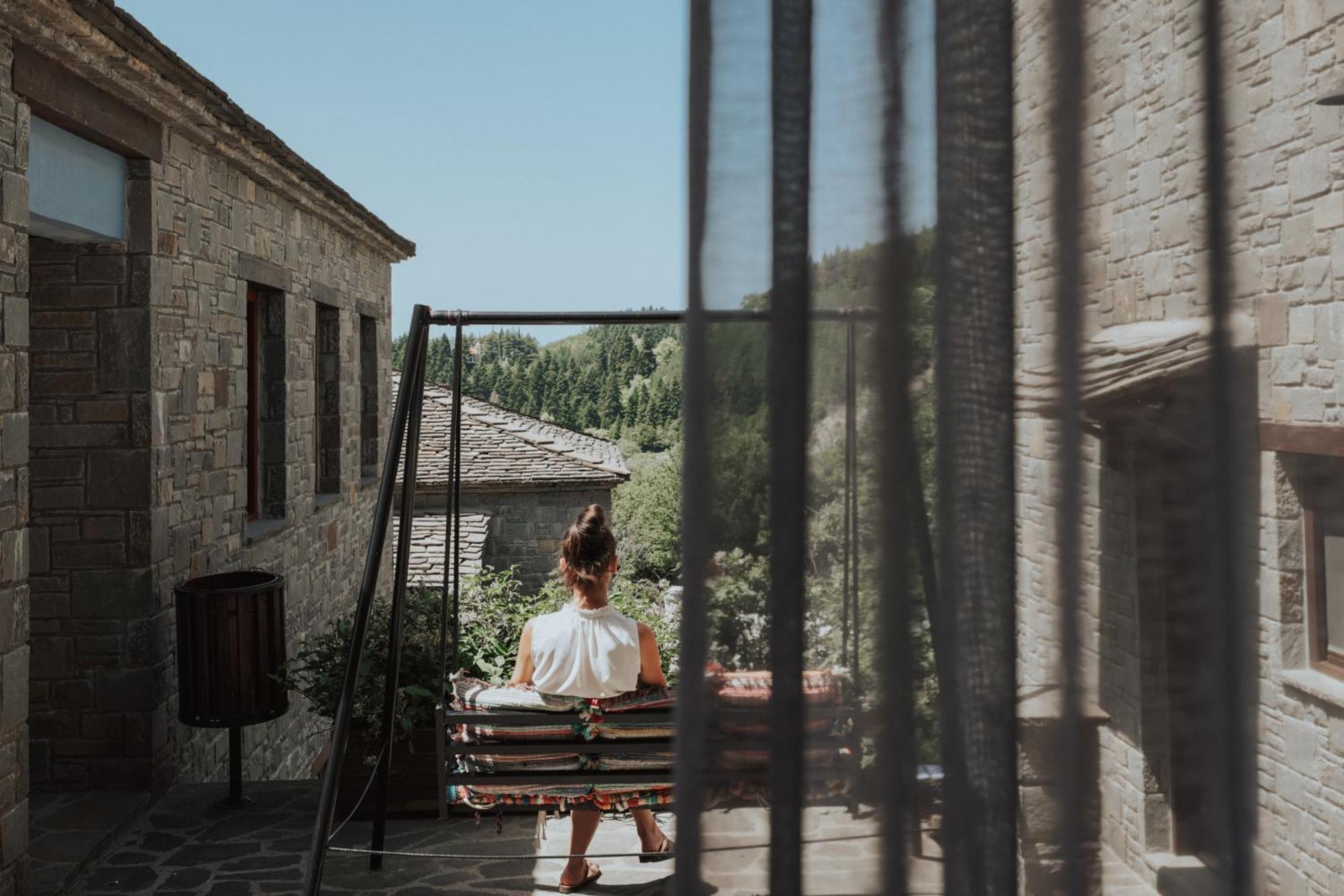 Rouista Tzoumerka Resort Vourgareli Oda fotoğraf