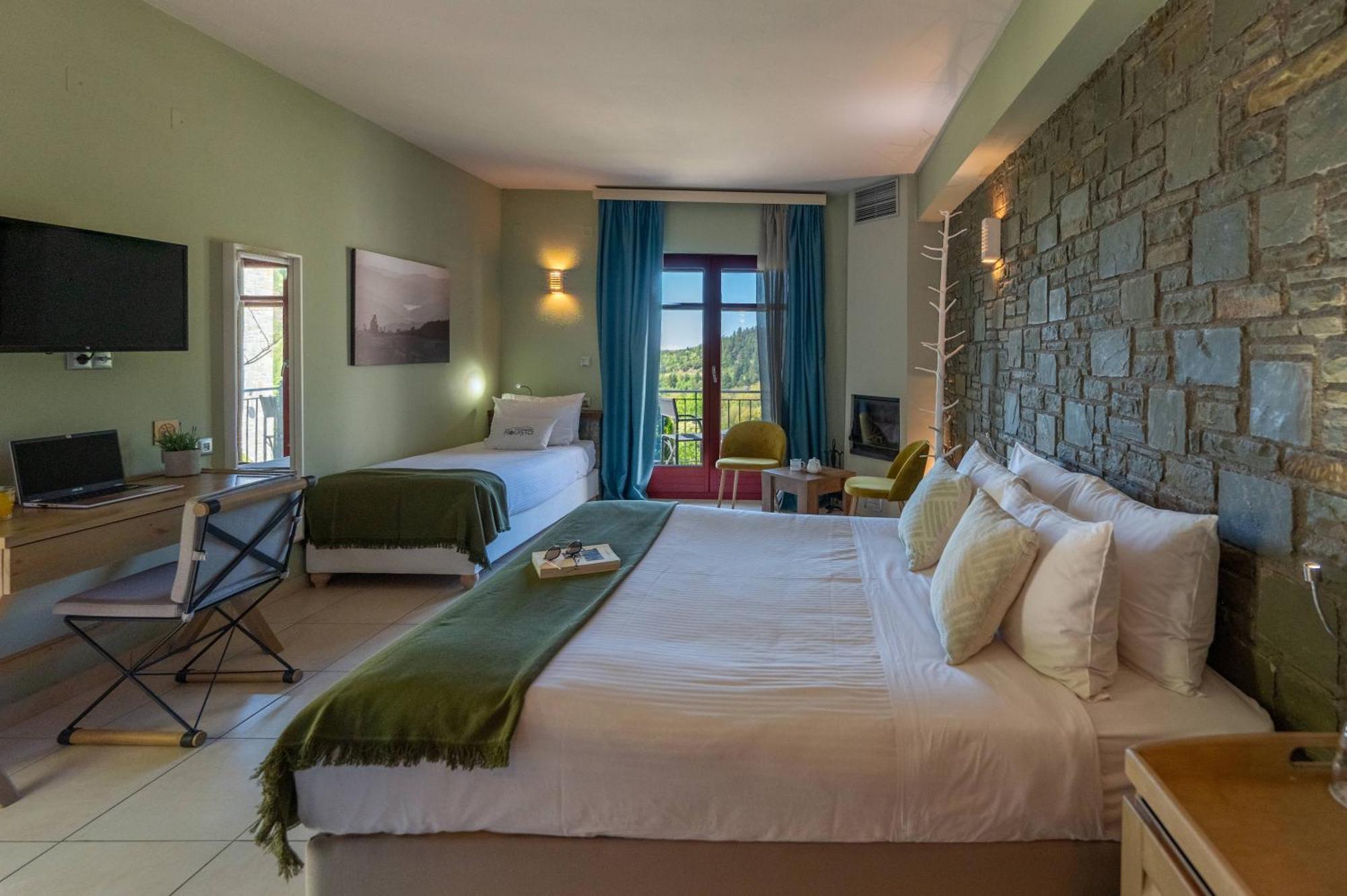 Rouista Tzoumerka Resort Vourgareli Dış mekan fotoğraf