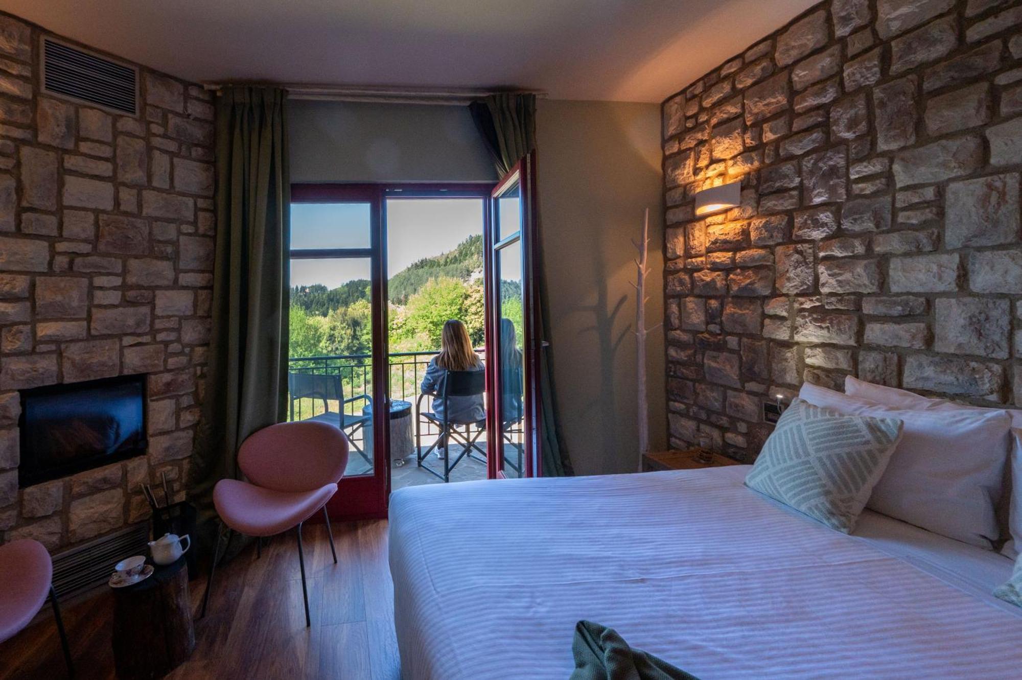 Rouista Tzoumerka Resort Vourgareli Dış mekan fotoğraf
